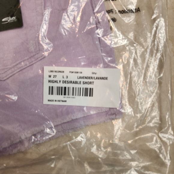Silver Jeans Co. Highly Desirable High Rise Short Lavender Size 27/3 (wo… - Picture 14 of 16